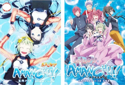 DVD~ANIME AMANCHU! SEASON 1-2 COMPLETE TV SERIES VOL.1-25 END ENGLISH SUBTITLE - Image 1 of 2