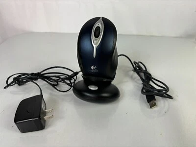 Logitech MX Wireless Laser Mouse M-RAG97 Complete Tested and Works - Image 1 of 4