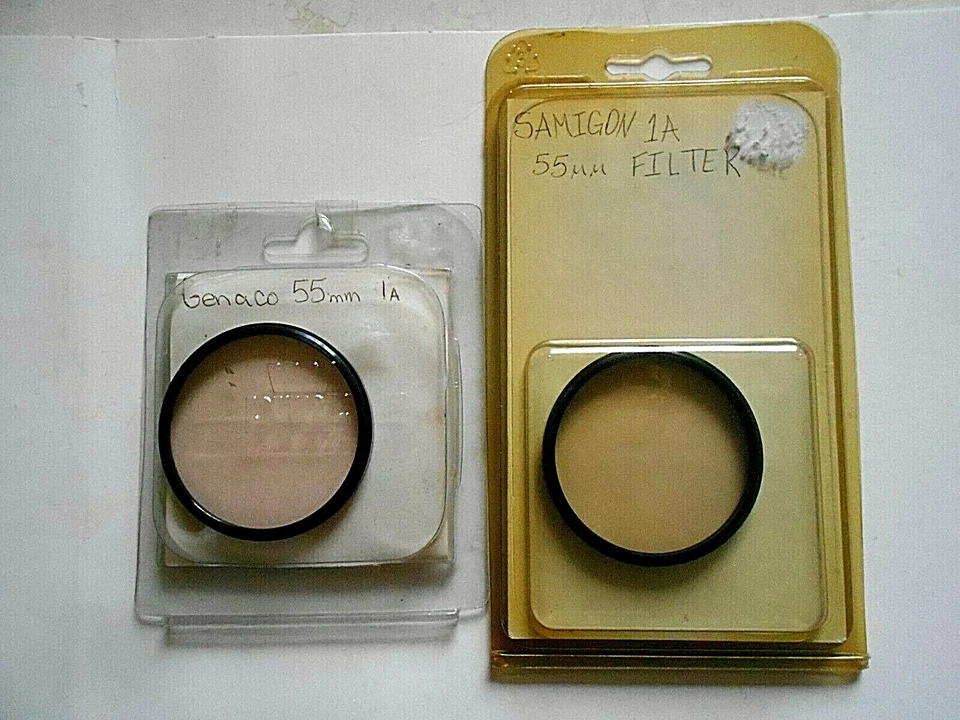 Samigon & Genaco 55mm Skylight 1A  Filters - Image 1 of 1