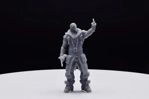 Gears Of War Aaron Griffin Miniature - Resin 3D Printed - Wargame/Skirmish/D&D - Picture 1 of 10