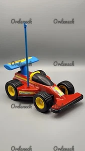 FISHER PRICE 2825 - RC AUTO CAR - VINTAGE - 100% FUNKTION -  OHNE FERNBEDIENUNG - Picture 1 of 7