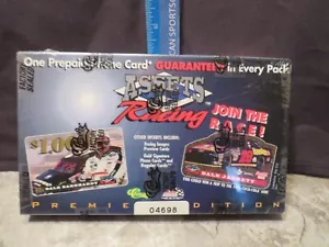 1995 CLASSIC ASSETS RACING PHONE CARDS(EXPIRED) FACTORY SEALED BOX (NEW & RARE) - Picture 1 of 5