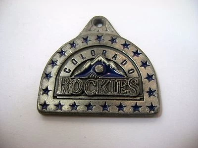 Vintage Keychain Charm: Colorado Rockies 1992 MLB by Siskiyoo  - Image 1 of 4