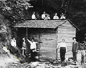 Primm Springs' House Hickman County TN 1890 Reprint from its original Scan 8X11 - Picture 1 of 1