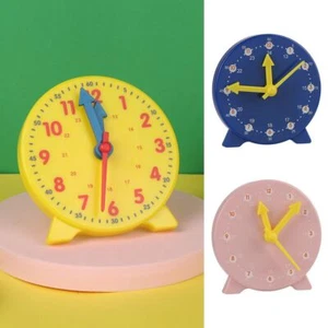Early Education Cognition Clocks Teaching Resources Learning Clock Toys - Picture 1 of 15