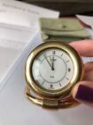 VAN CLEEF AND ARPELS Rare Collectable Travel Pocket Alarm Clock Watch
