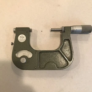 Mitutoyo 2-3” Indicating Micrometer 510-107R .0001” Jeweled Carbide Tipped - Picture 1 of 7