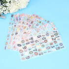 6 Pcs Child Scrapbook Number Stickers Luggage For Suitcases