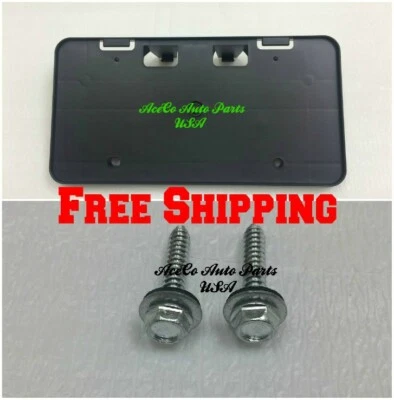 For 07-09 TOYOTA CAMRY 2007-2009 FRONT BUMPER LICENSE PLATE HOLDER TAG BRACKET Foto 1 de 4