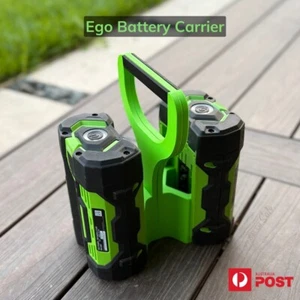 EGO 56V Battery Carrier – Dual Battery Holder with Large Handle - Heavy Duty - Foto 1 di 4