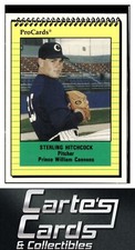 Sterling Hitchcock 1991 ProCards #1419  Prince William Cannons