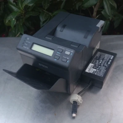 Epson TM-L500A M254A Compact Boarding Pass & Baggage Tag Printer w power supply - Image 1 of 4