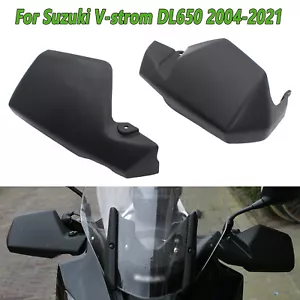 For Suzuki V-strom DL650 2004-2024 Handguard Shield Hand Guard Protector Black - Picture 1 of 11