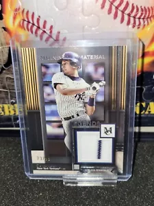 2024 Topps Museum Collection Derek Jeter Patch Relic #/99 NY Yankees - Picture 1 of 2