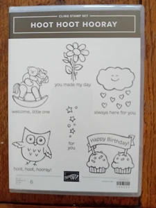 Stampin' Up! Hoot Hoot Hooray Stamp Set - unused - Picture 1 of 2