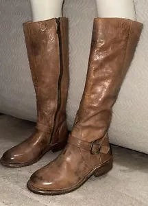 Bed Stu 100 % handgefertigte hohe Bio-Reiterstiefel neu ohne Karton Einzelhandel 425 $ - Bild 1 von 11
