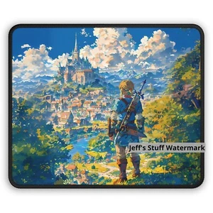 Link Gaming Mouse Pad The Legend of Zelda Manga Anime Japanese Desk Mat Gift - Bild 1 von 7