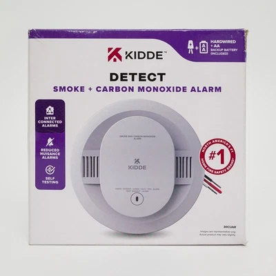 Kidde 30CUAR Detect Smoke + Alarma de Monóxido de Carbono Foto 1 de 4