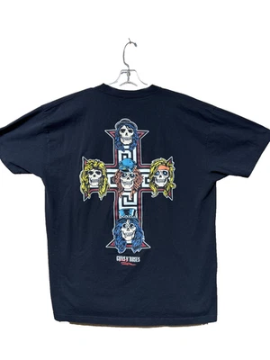 Camiseta Primitive X Guns N' Roses Cross Para Hombre Talla 2XL NEGRA Patinador Rock Band Foto 1 de 4