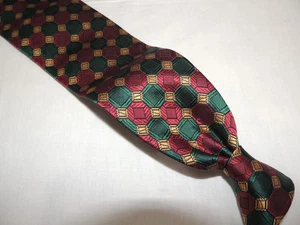 Hickey Freeman Hand Folded Woven 100% Silk Necktie Tie - Bild 1 von 8