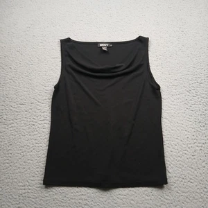DKNY Top Damen klein schwarz ärmellos leicht - Bild 1 von 6