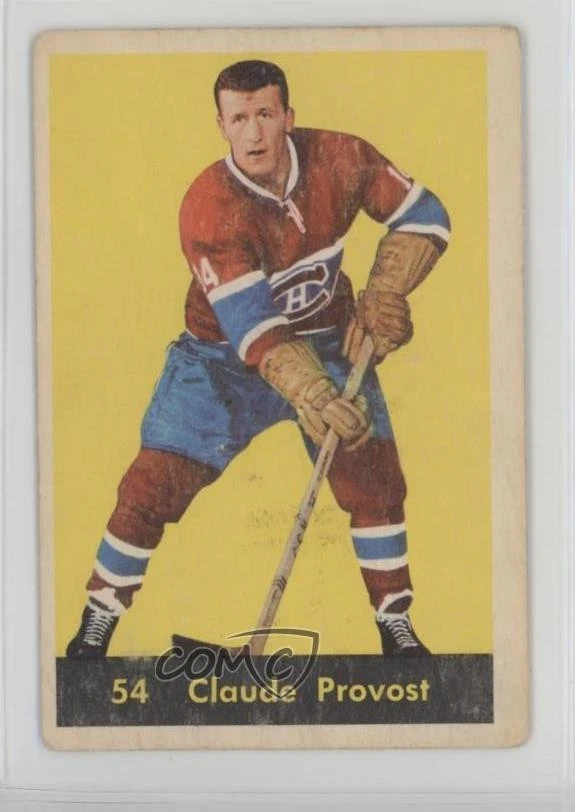 1960-61 Parkhurst Claude Provost #54 - Image 1 of 2