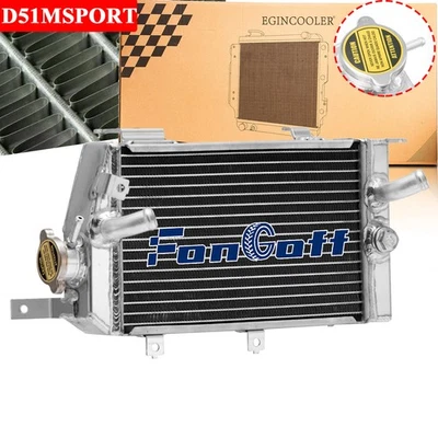 Radiador de aluminio de 2 filas para Kawasaki KLR650 KLR 650 2008-2013 Foto 1 de 4