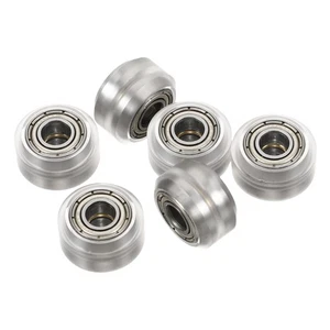 6 Pcs Fixed Pulley Accessories Plastic Wheel for Printer Bearing - Afbeelding 1 van 12
