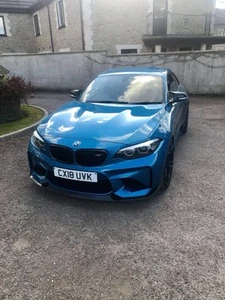 BMW M2 OG Mp Style Front splitter Lip carbon Fibre F87 2016-2018 - Picture 1 of 6