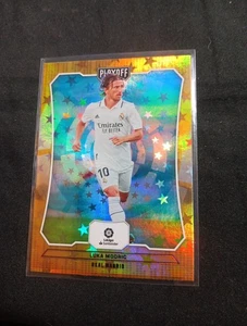 2022-23 Panini Chronicles - Base La Liga Playoff Luka Modric #71 Purple Astro - Picture 1 of 6