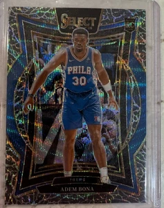 Select Basketball Adem Bona Elephant CASE HIT SSP Rookie Prizm Philadelpha 76ers - Picture 1 of 2