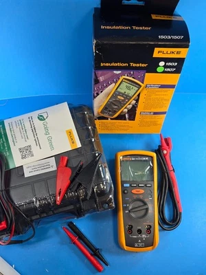 Новый Fluke 1507 изоляции тестер метр мультиметр Megger MegOhmMeter - Изображение 1 из 4