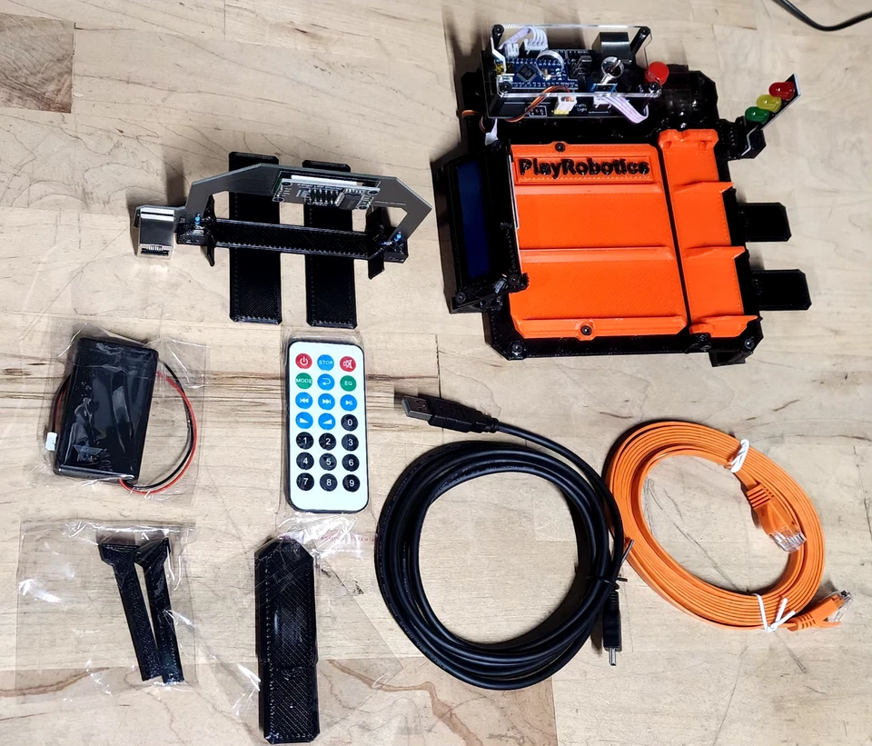 PlayRobotics Smart Track  MG90S Micro Servo  2 Lane Drag Racing Timing System - Image 1 of 1