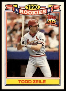 1991 Topps Todd Zeile #33 🔥 Cardenales de San Luis - Imagen 1 de 2