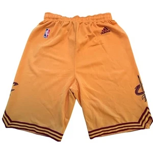 Cleveland Cavaliers Adidas Shorts Youth Large Basketball NBA Logo Contrast Trim - Picture 1 of 7