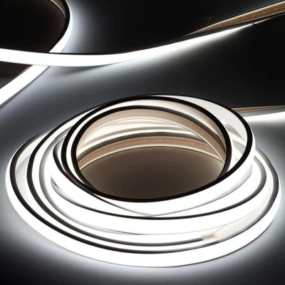 Striscia LED 220V COB 2M Senza Trasformatore Con Spina, 2 Metri Strip LED Bianco - Immagine 1 di 4