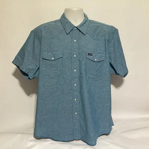 CAMICIA WRANGLER PEARL SNAP COUNTRY WESTERN COWBOY ROCKABILLY 2XL RODEO FARMRANCH - Foto 1 di 5