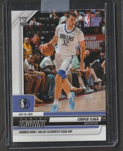 2025 Panini Instant Summer Debut #10 Cooper Flagg Dallas Mavericks Rookie RC - Picture 1 of 2