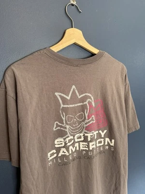 Camiseta Scotty Cameron Speed Demon Titleist marrón para hombre talla grande Foto 1 de 4