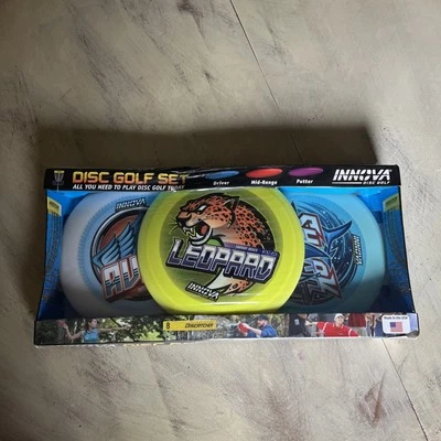 Innova Disc Golf Starter Set 3 Driver Mid-Range Putter New Sealed Flying  - Image 1 of 4