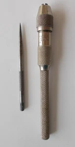 Vintage The L.S. Portabrocas de tornillo Starrett Co. Machinists con pasador Athol, Mass EE. UU. - Imagen 1 de 5