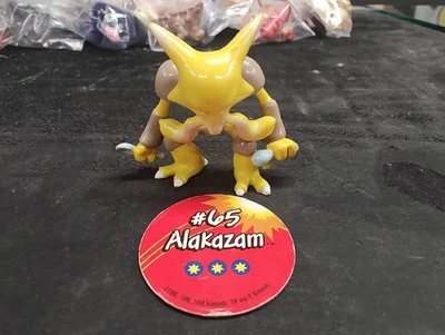 Alakazam - Figura TOMY Pokemon 2" con Moneda - Auténtica - 1999 Nintendo JC Foto 1 de 4
