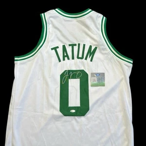 Jayson Tatum Signed Boston Celtics Jersey #0 Autographed COA - Picture 1 of 7