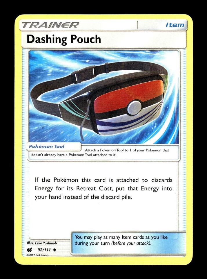 Pokemon Crimson Invasion Dashing Pouch 92/111 - Image 1 of 1