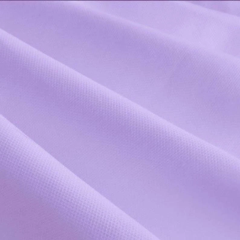 LILA Sólido POLI-ALGODÓN Paño Ancho Vestidos, Blusas, Uniformes 58" AMPLIO Foto 1 de 1