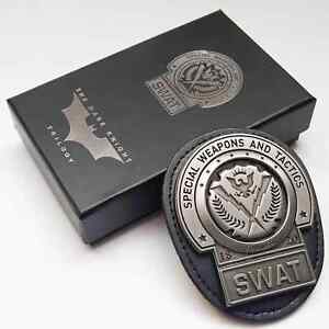 Batman City Of Gotham Police Department SWAT Badge Movie Prop Joker rare