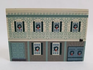 Gatti Meow 1994 New Orleans Serie Natale: GALLIER HOUSE Faline Shelf Sitter - Foto 1 di 2