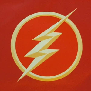 The Flash Logo T-Shirt Medium EUC Workout Tee DC Comics Justice League INV1343 - Bild 1 von 8