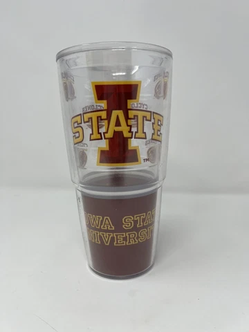 Iowa State University Cyclones 24 oz Plastic Tumbler NO LID Cover
