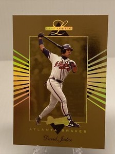David Justice 1994 Leaf Limited Gold All-Stars #6059/10000 #14 Braves H30
